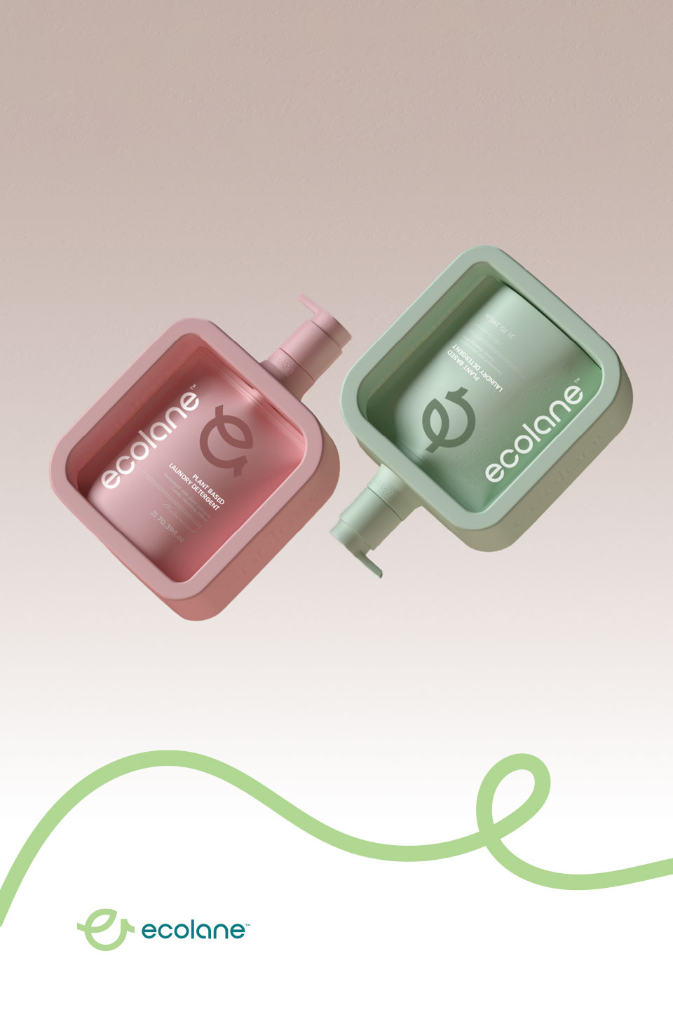 Ecolane impactful branding - Aimstyle brand identity communications packaging design Dubai