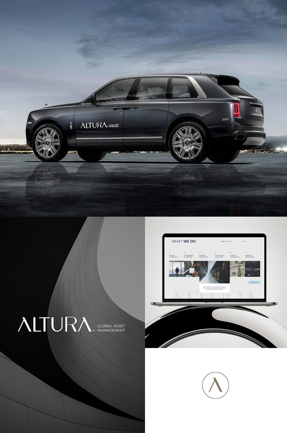 Altura Global Asset Management - Aimstyle strategic rebranding digital presence Dubai