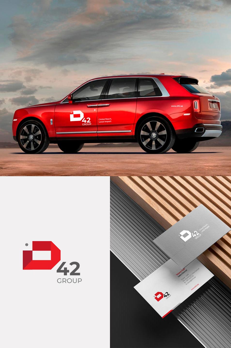 D42 Remarkable Brand Identity - Aimstyle Dubai brand identity communications design